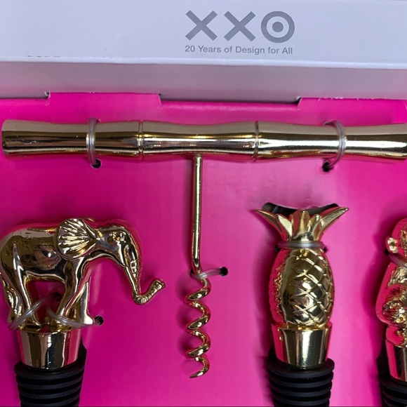 4-Piece Barware Set Lilly Pulitzer Target Collaboration - Picture 3 of 8